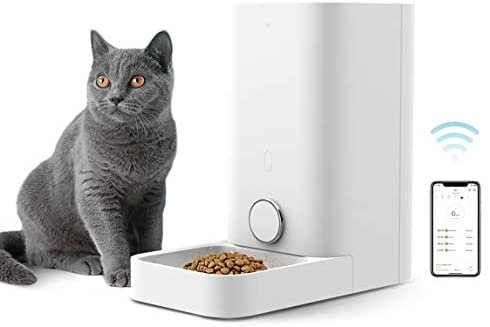 PETKIT Automatic Cat Feeder, Smart Feed Pet Feeder for Small Animals, Wi-Fi Enabled, App for Android and iPhone, Auto Pet Food Dispenser with Portion Control
