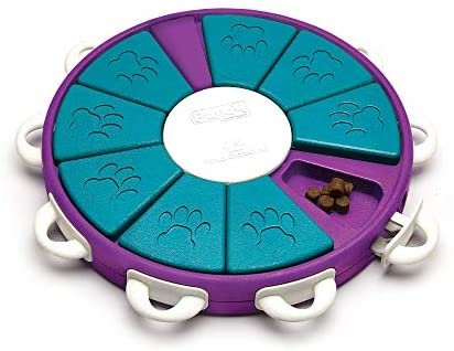 Nina Ottosson by Outward Hound Dog Twister Interactive Treat Puzzle Dog Toy, Advanced