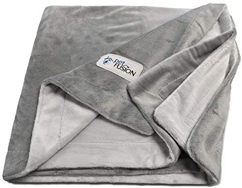 PetFusion Premium Pet Blanket, Multiple Sizes for Dogs & Cats. [Reversible Micro Plush]. 100% Soft
