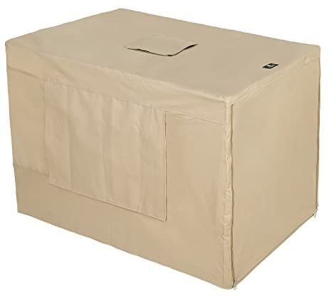 X-ZONE PET Indoor/Outdoor Dog Crate Cover, Polyester Crate Cover or Durable Windproof Kennel Covers for Wire Dog Crates