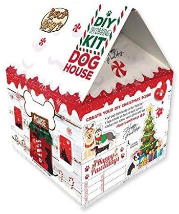 Bosco & Roxy's Gingerbread Dog House Decorating Kit Christmas Dog Treat
