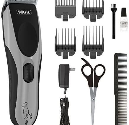 Wahl Easy Pro for Pets, Rechargeable Dog Grooming Kit-- Quiet, Low Noise, Heavy-Duty Electric Dog Clippers for Dogs & Cats with Thick to Heavy Coats - Model 9549